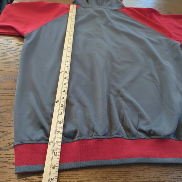 Majestic St Louis Cardinals Hooded Jacket Zipper closure long sleeves pockets - Picture 15 of 15